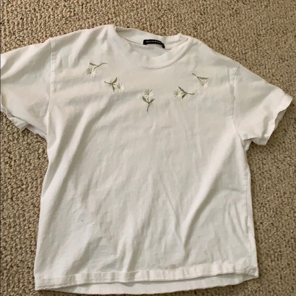 Brandy Melville flower shirt